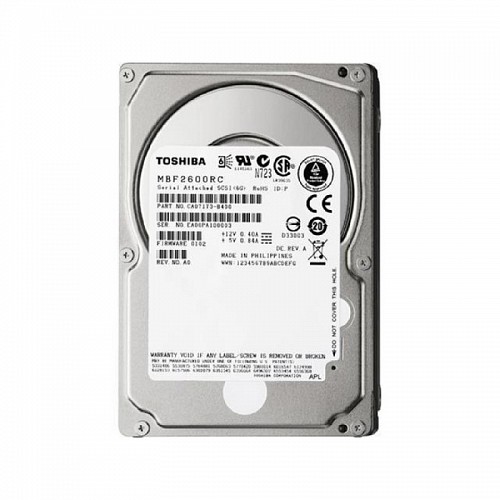 HDD TOSHIBA 600GB 10K 12G SAS 2.5