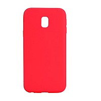 SENSO SOFT TOUCH SAMSUNG J3 2017 red backcover