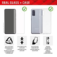 DISPLEX REAL GLASS 2D SAMSUNG S23 FE + CASE