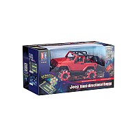 DOUBLE EAGLE REMOTE CONTROLLED JEEP DRIFT red