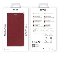 SENSO FEEL STAND BOOK SAMSUNG A22 LTE 4G red