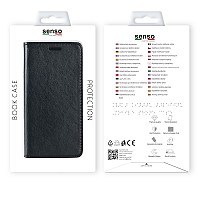 SENSO LEATHER STAND BOOK SONY XA2 black