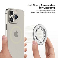 TECH-PROTECT RING MAGNETIC UNIVERSAL PHONE HOLDER MMR300 silver