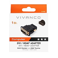 VIVANCO ADAPTER DVI-D PLUG TO HDMI SOCKET