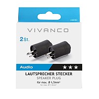 VIVANCO AUDIO PLUG SPEAKER LS black