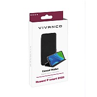 VIVANCO CASUAL WALLET BOOK CASE HUAWEI P SMART 2020 black