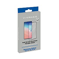 VIVANCO 3D HYBRID FLEXIBLE TEMPERED GLASS SAMSUNG S20 FE black