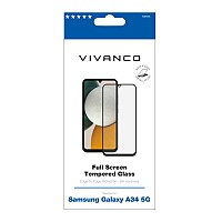 VIVANCO 2.5D JAPAN FULL TEMPERED GLASS SAMSUNG A34 5G