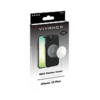 VIVANCO MAG CLASSIC COVER IPHONE 15 PLUS black backcover