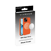 VIVANCO MAG HYPE COVER IPHONE 13 MINI orange backcover