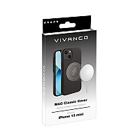 VIVANCO MAG CLASSIC COVER IPHONE 13 MINI black backcover