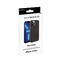 VIVANCO PURE COVER IPHONE 13 PRO black backcover