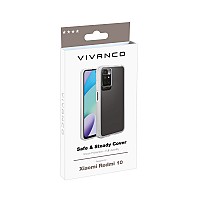 VIVANCO SAFE & STEADY CASE XIAOMI REDMI 10 transparent backcover