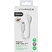 VIVANCO USB TYPE C ADAPTER TO MICRO USB