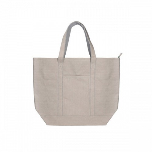 KSIX ECO HANDBAG - SHOPPING KRAFT grey