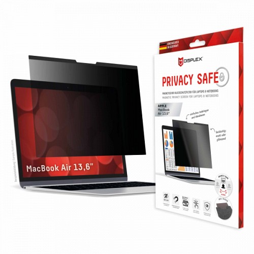 DISPLEX PRIVACY SAFE FILM MACBOOK AIR 13.6'