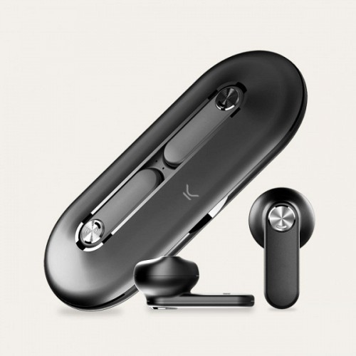 Ksix WIRELESS TWS LEAF EARBUDS TRUE WIRELESS black