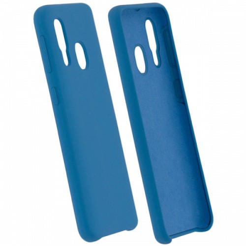 SENSO SMOOTH SAMSUNG A40 blue backcover