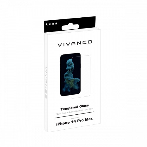 VIVANCO 2D JAPAN TEMPERED GLASS IPHONE 14 PRO MAX