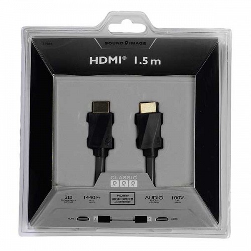 VIVANCO HIGH SPEED HDMI CABLE HDMI to HDMI 1.5m