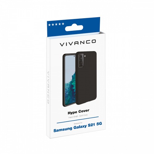 VIVANCO HYPE COVER SAMSUNG S23 ULTRA black backcover