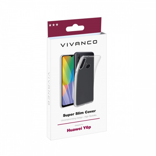 VIVANCO SUPER SLIM CASE HUAWEI Y6P transparent backcover