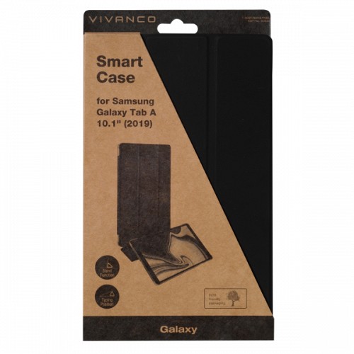 VIVANCO TABLET SMART CASE SAMSUNG TAB A 10.1 2019 black