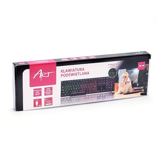 ART Wired USB Keyboard AK-49