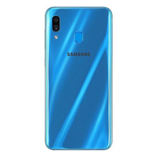 SAMSUNG Galaxy A30 - Battery cover Blue Original