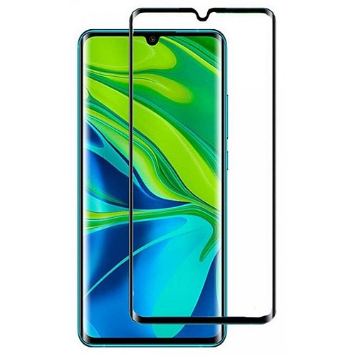 XIAOMI Mi Note 10 / 10 Pro / 10 Lite - TEMPERED GLASS 9H Hardness 0,3mm 5D ΜΑΥΡΟ FULL GLUE