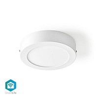 Wi-Fi έξυπνο φωτιστικό οροφής LED, διαμέτρου 17cm, 12W, 800lm NEDIS WIFILAW10WT