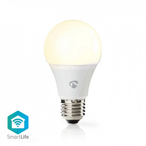 Wi-Fi   LED, E27, A60, 9W, 800lm       NEDIS WIFILW12WTE27