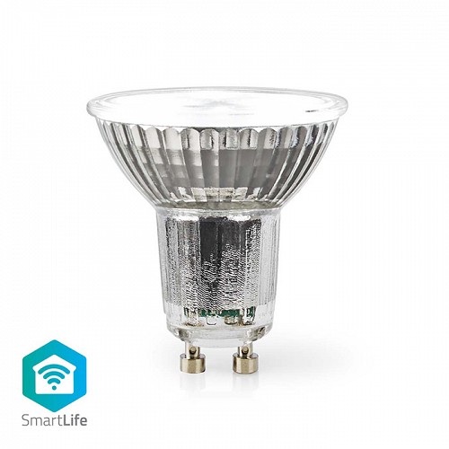 Wi-Fi   RGB LED, GU10, 4.9W, 345lm NEDIS WIFILRC10GU10